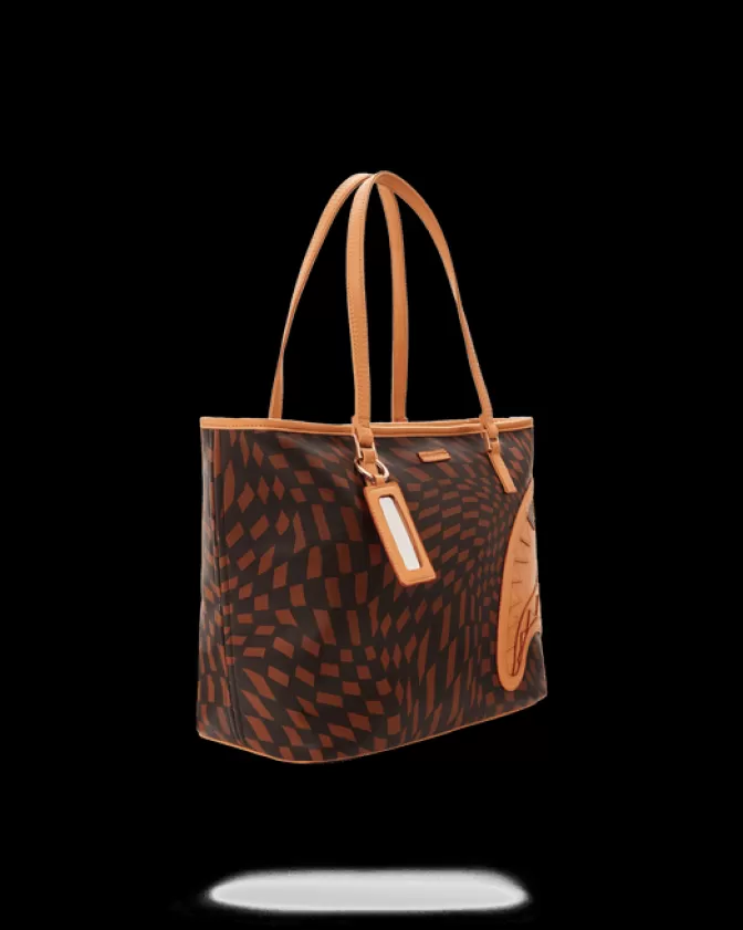 Borse a Tracolla Sprayground | Modello Henny Visionario con Stampa Psichedelica - Design Unico per Stile Urbano, Capienza Generosa e Fodera Personalizzata