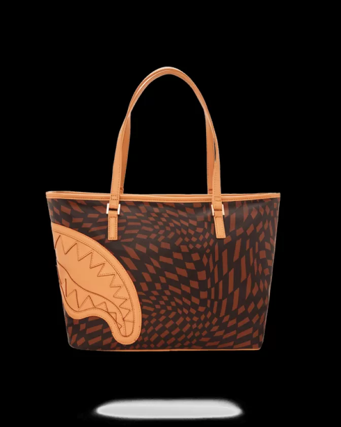 Borse a Tracolla Sprayground | Modello Henny Visionario con Stampa Psichedelica - Design Unico per Stile Urbano, Capienza Generosa e Fodera Personalizzata