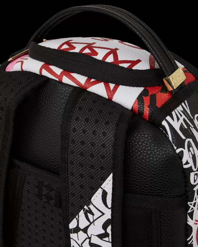 Zaino Sprayground Graffiti Tripartito - Modello DLXV con Design Urbano e Stile Unico