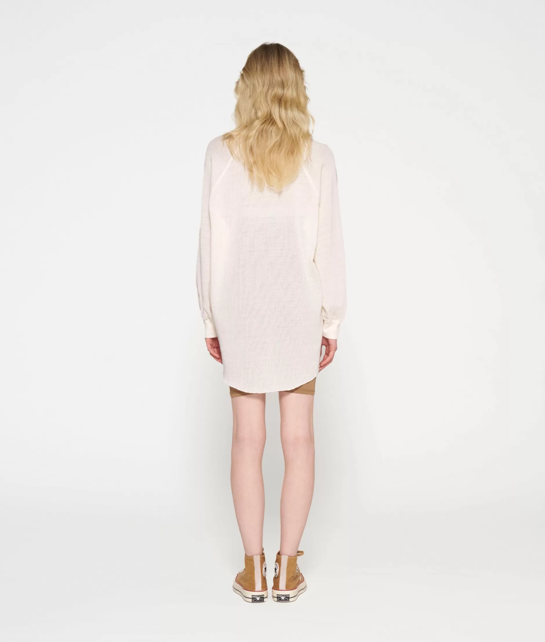 Felpa Donna 10DAYS - Tunica in Rete Confortevole con Stilistica Casual e Dettagli Avvolgenti