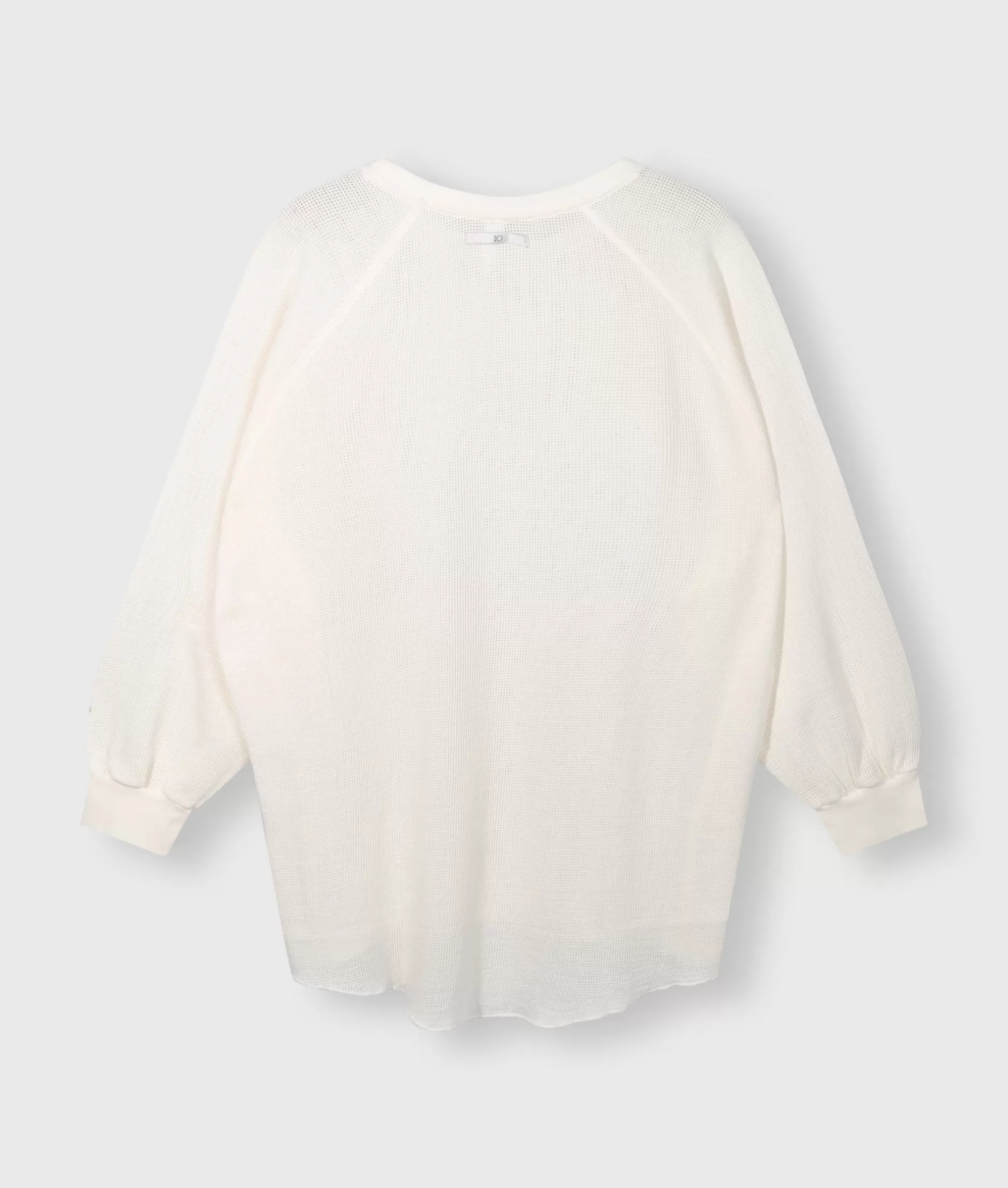 Felpa Donna 10DAYS - Tunica in Rete Confortevole con Stilistica Casual e Dettagli Avvolgenti