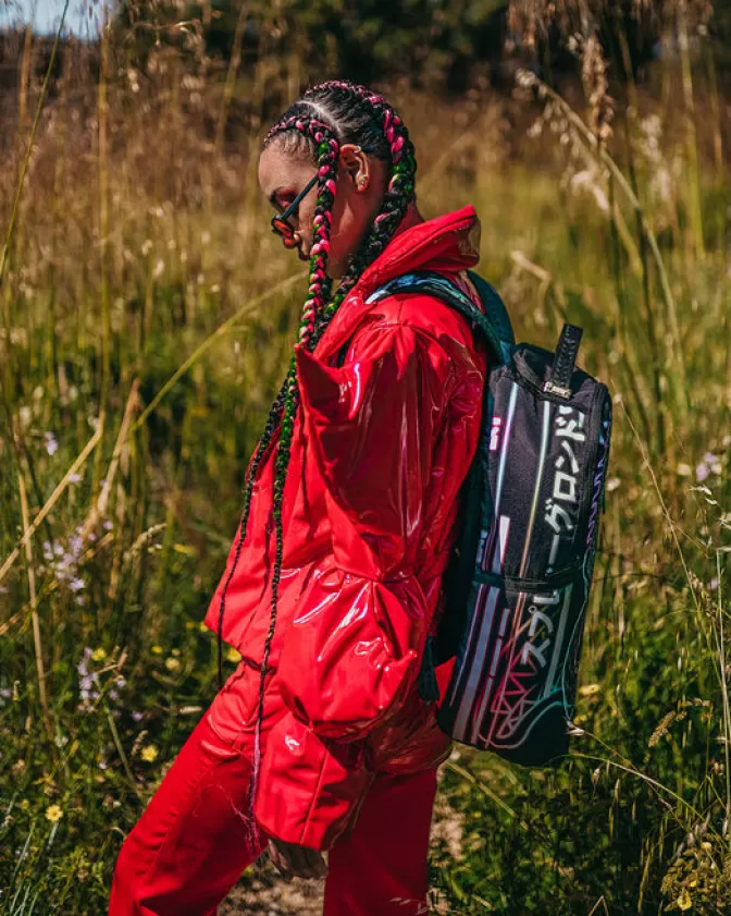 Sprayground - Zaino con Stampa Drago Notturno, Design Edgy e Stile Unico per l'Avventura Urbana