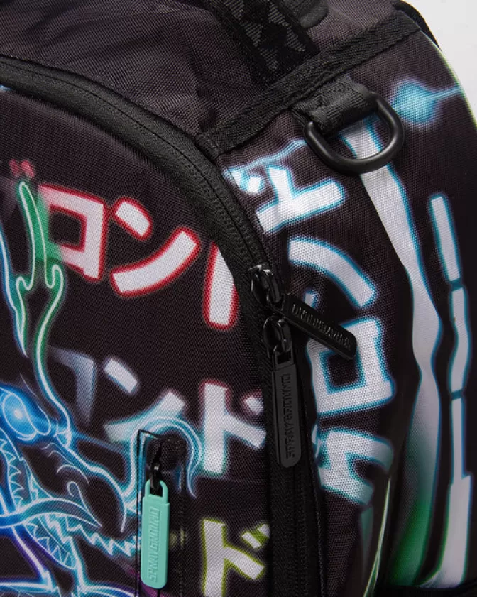 Sprayground - Zaino con Stampa Drago Notturno, Design Edgy e Stile Unico per l'Avventura Urbana