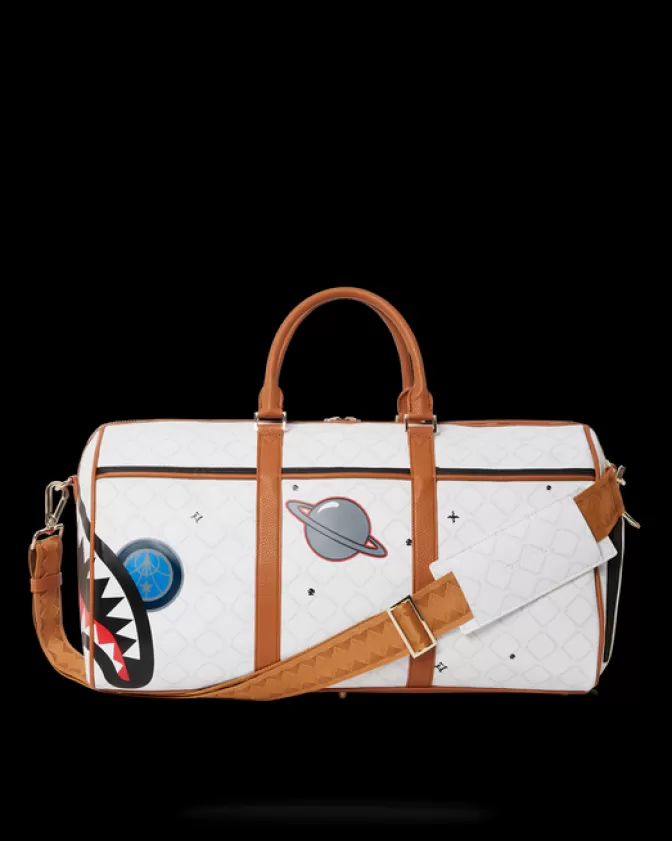 Sprayground Borsone Futuristico UFO - Design Avveniristico Ispirato agli Extraterrestri

(：，
