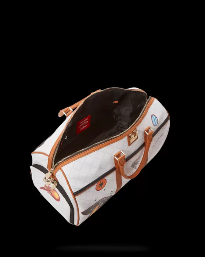 Sprayground Borsone Futuristico UFO - Design Avveniristico Ispirato agli Extraterrestri

(：，