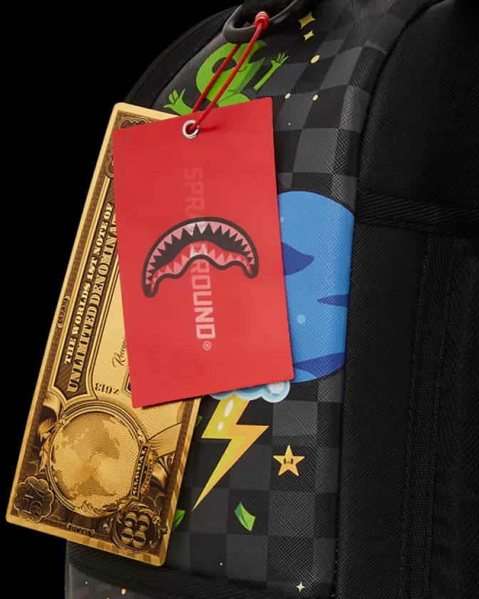 Zaino Sprayground UFO THO: Design Futuristico e Stile Unico - Modello DLXV