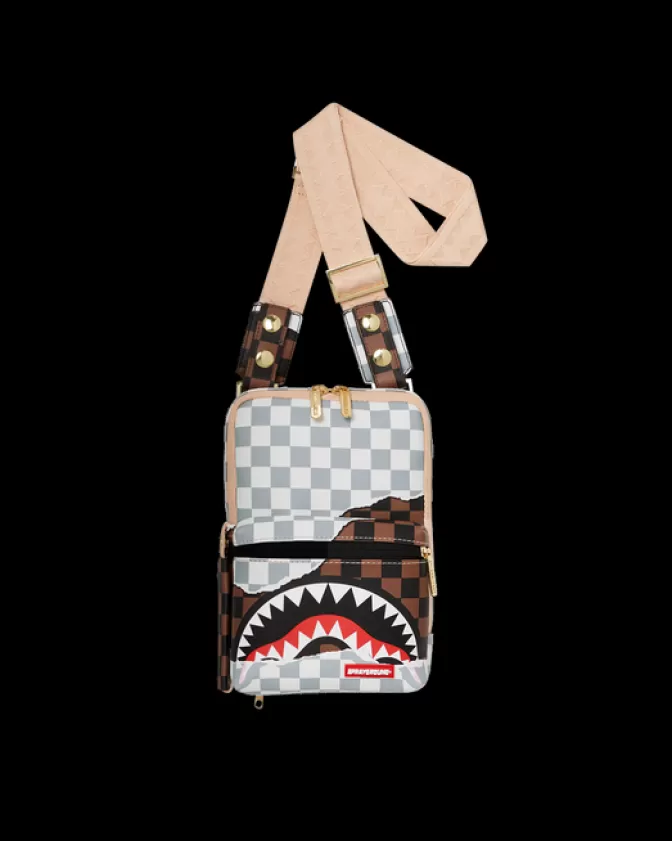 Borsa a Tracolla Messenger Sprayground - Collezione Endeavors II, Stile Crossbody Impermeabile e Resistente

（：，，，。，