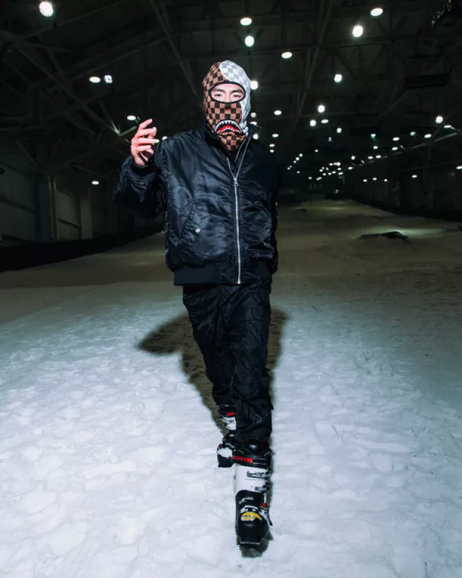 Passamontagna Termico Sprayground - Copricapo Impermeabile! Accessorio Essenziale per Inverni Rigidi (Collezione Endeavors II)