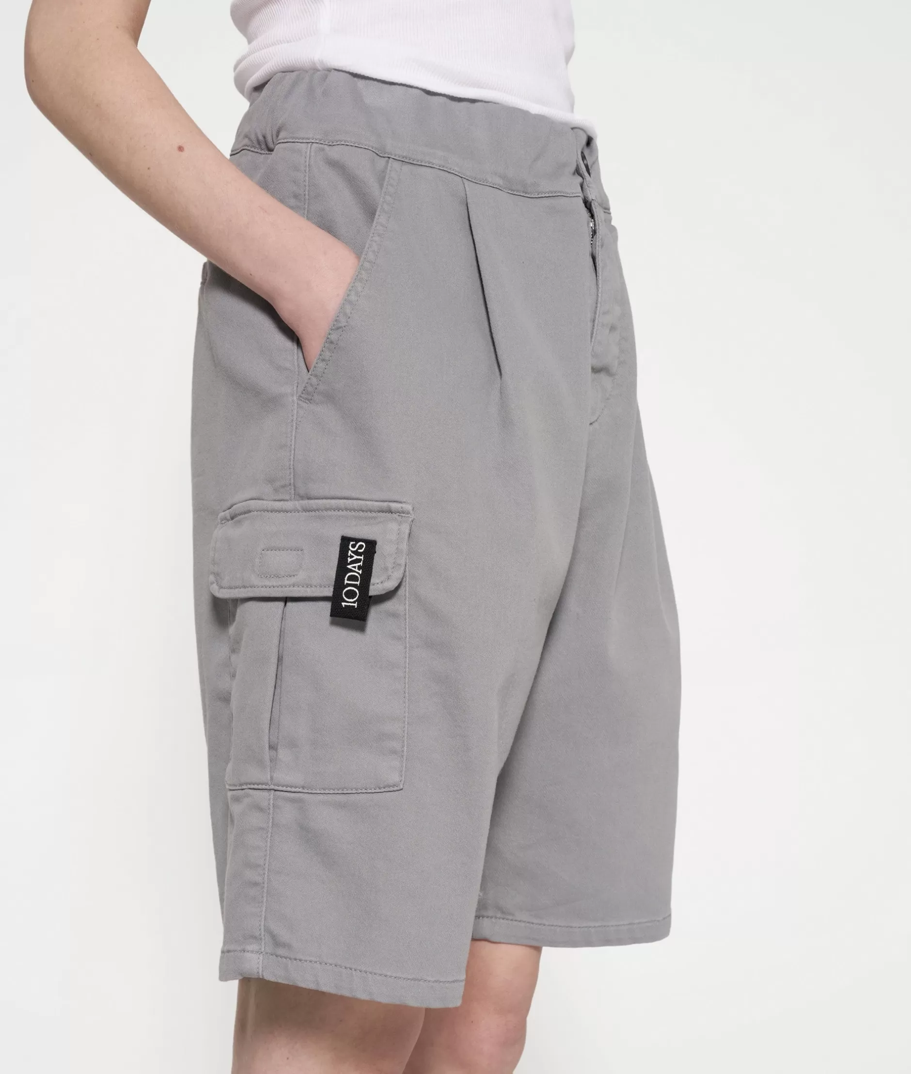 Donna 10DAYS Shorts Funzionali Bermuda con Taschi Multipli - Comfort Estivo, Tessuto Leggero e Taglio Casual