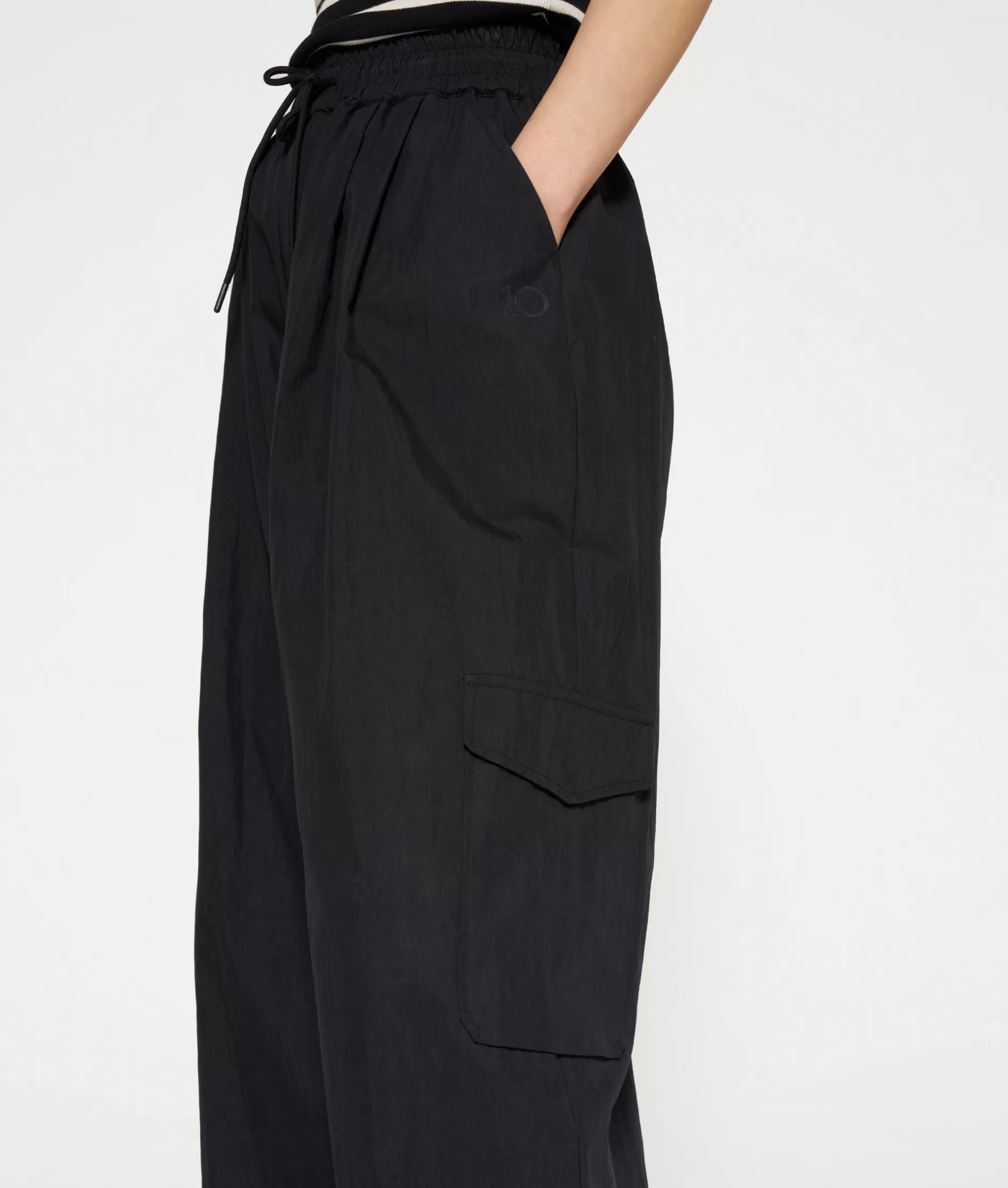 Pantaloni Utility 10DAYS Donna - Moda Urbana Confortevole con Tasche Multifunzione per Tutto il Giorno