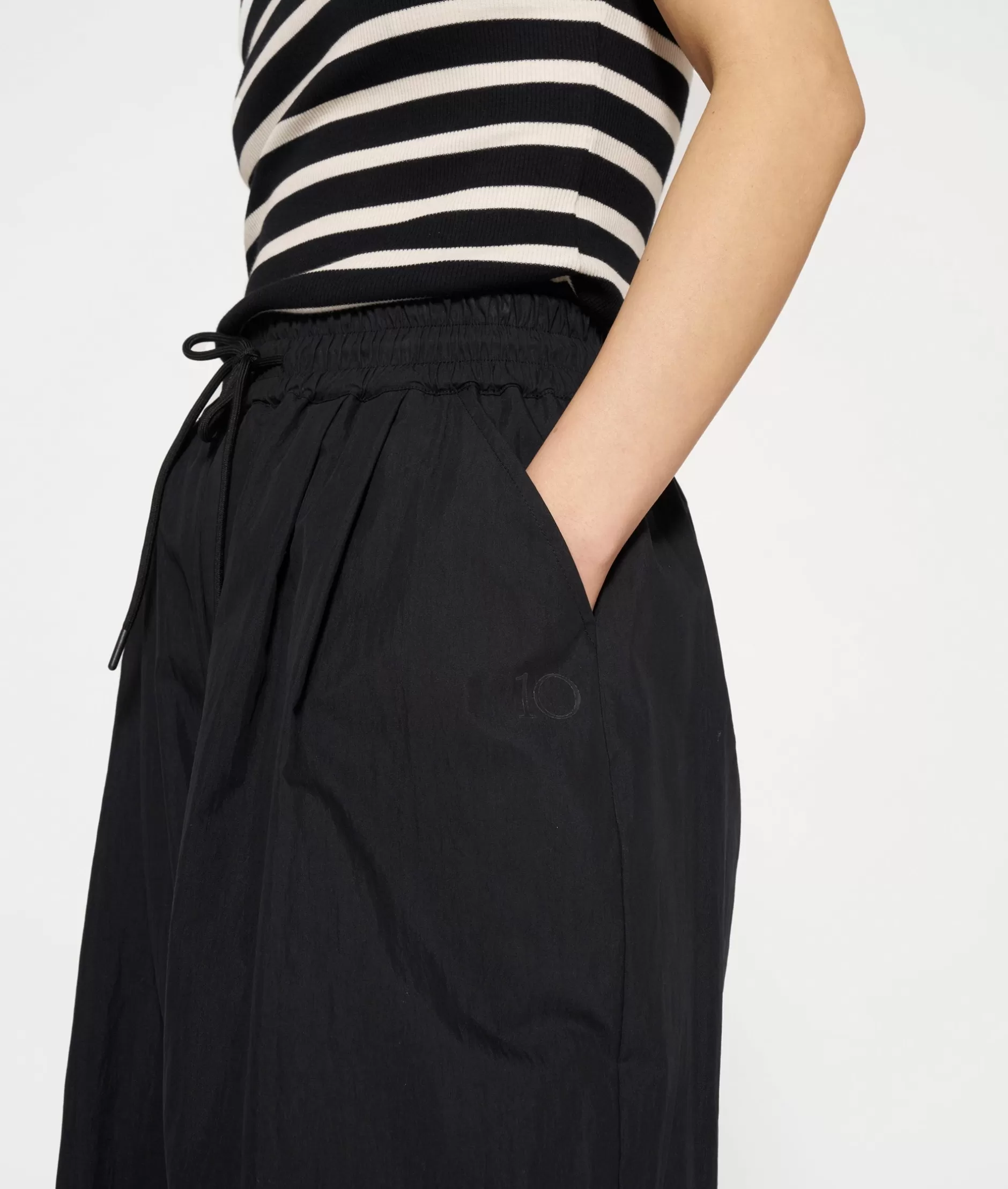Pantaloni Utility 10DAYS Donna - Moda Urbana Confortevole con Tasche Multifunzione per Tutto il Giorno