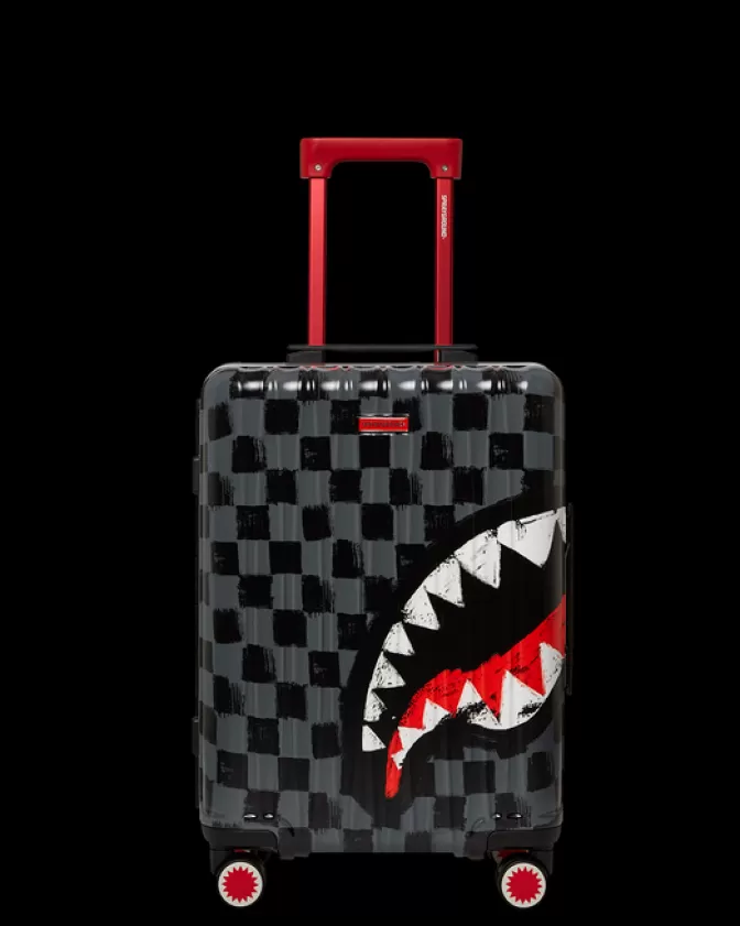 Sprayground Valigia Cabina Rigida Vanquish II - Design Shark Oceanica Impermeabile, Leggera e Compatta | Offerta Lampo Esclusiva per Viaggi Stilosi!