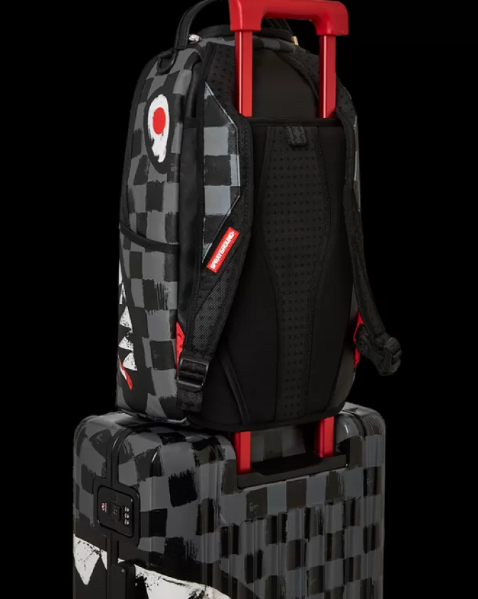 Sprayground Valigia Cabina Rigida Vanquish II - Design Shark Oceanica Impermeabile, Leggera e Compatta | Offerta Lampo Esclusiva per Viaggi Stilosi!