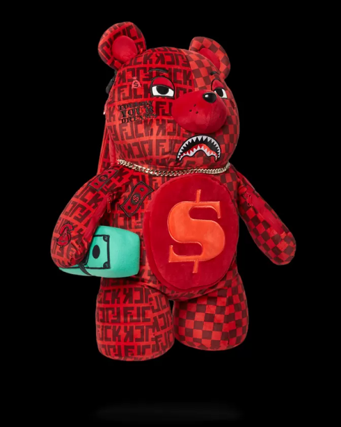 Zaino Sprayground Orsacchiotto Iconico: Design Veni Vidi Vici con Stile MoneyBear Imperdibile