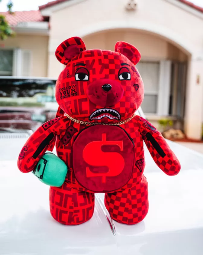 Zaino Sprayground Orsacchiotto Iconico: Design Veni Vidi Vici con Stile MoneyBear Imperdibile