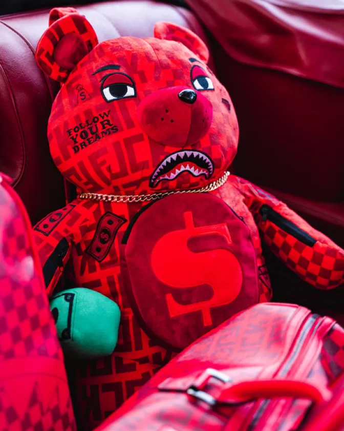 Zaino Sprayground Orsacchiotto Iconico: Design Veni Vidi Vici con Stile MoneyBear Imperdibile