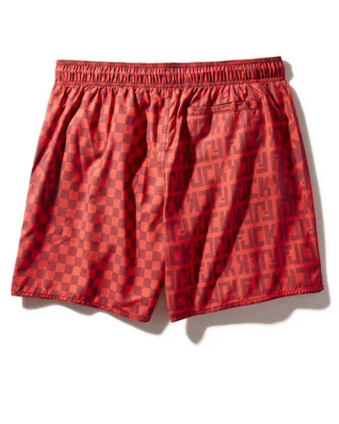 Sprayground Costumi da Bagno Uomo: Pantaloncini Nuoto con Stampa Veni Vidi Vici – Design Unico Shoto