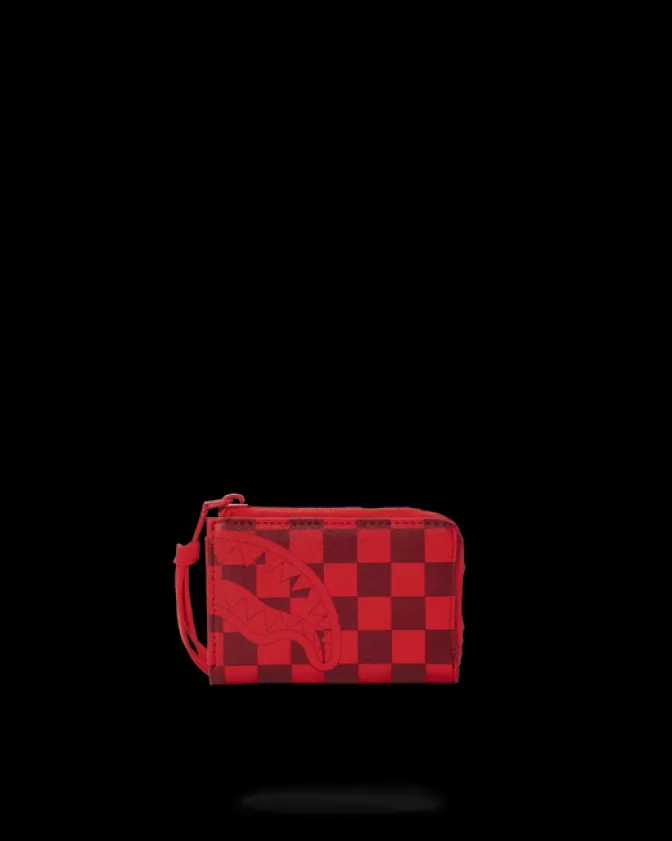 Portafoglio Sprayground con Stampa 'Veni Vidi Vici' - Stile Urbano e Design Essenziale