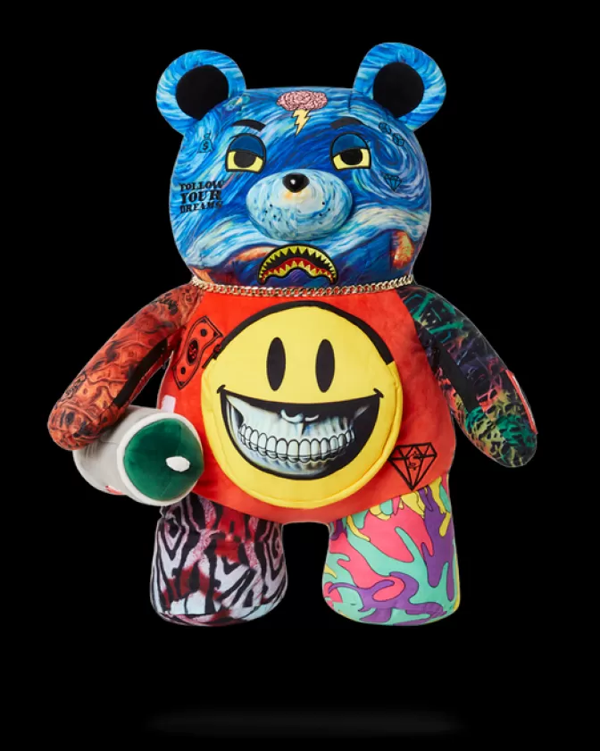 Zaini Peluche Sprayground Edizione Speciale - Orsetto Ribelle 