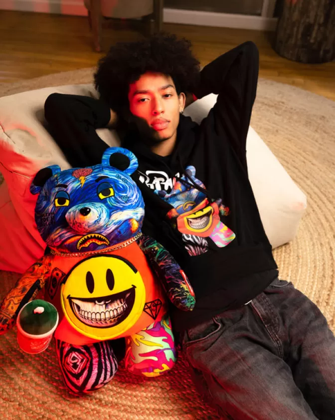 Zaini Peluche Sprayground Edizione Speciale - Orsetto Ribelle 