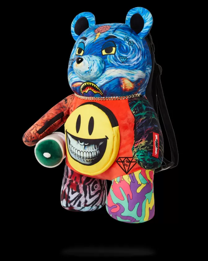 Zaini Peluche Sprayground Edizione Speciale - Orsetto Ribelle 