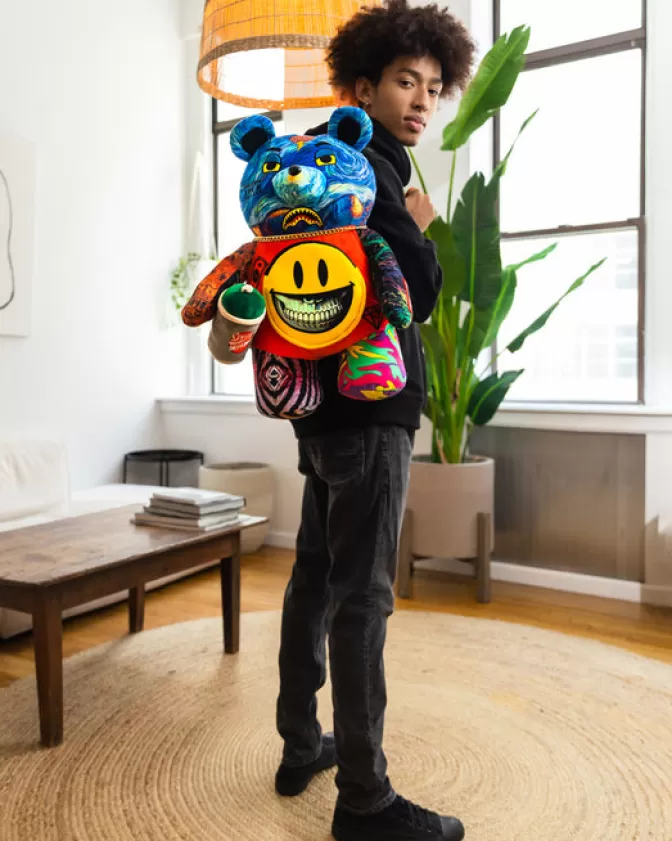 Zaini Peluche Sprayground Edizione Speciale - Orsetto Ribelle 