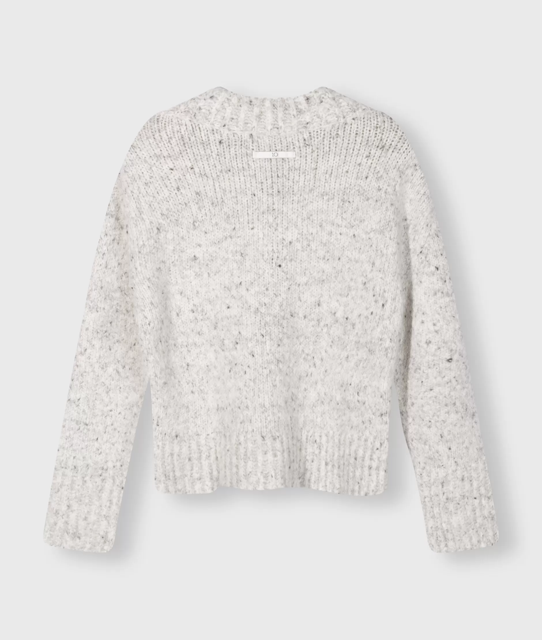 Maglione Donna con Scollatura a V - Intreccio Morbido 10 Giorni