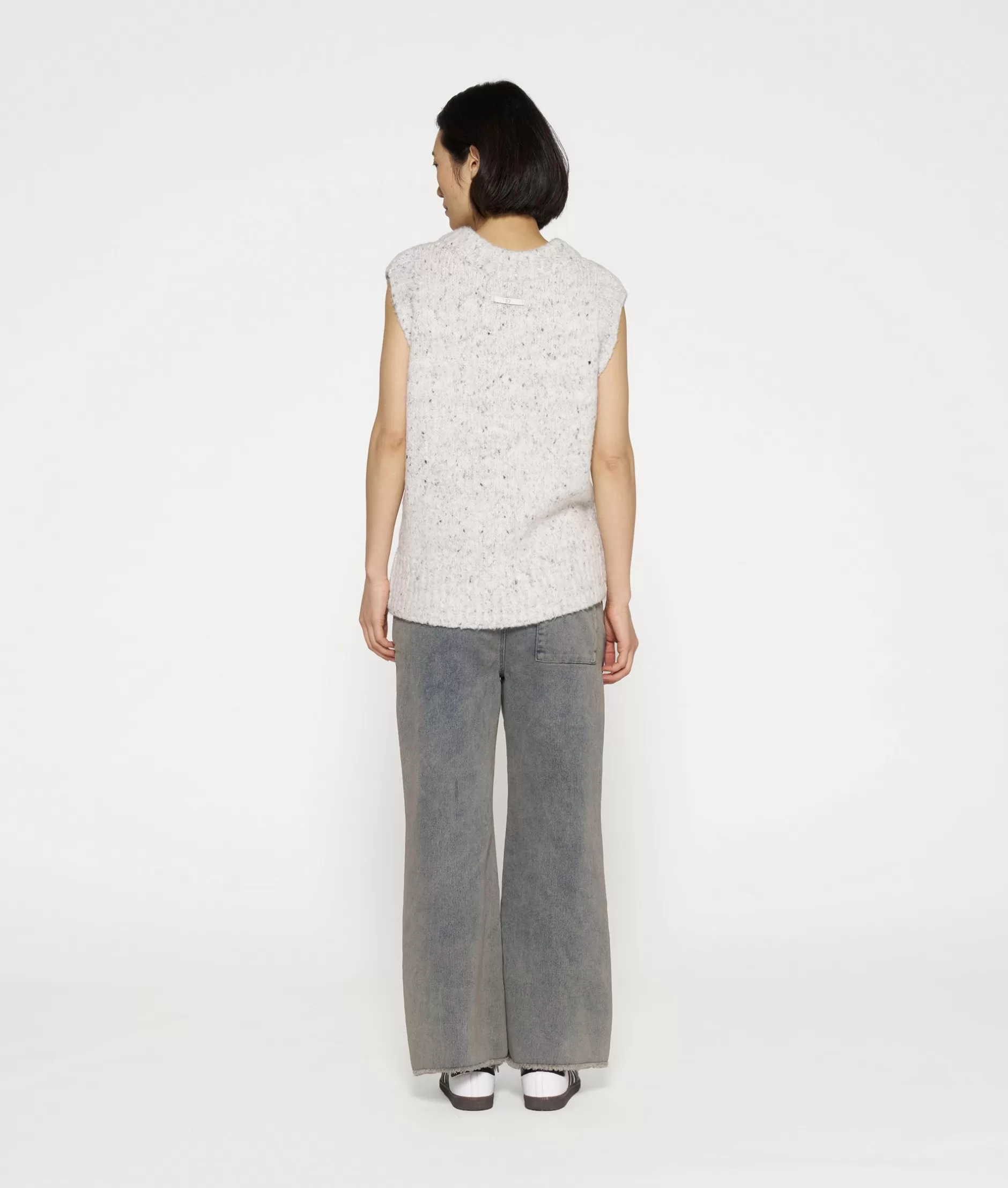 Maglione Elegante Donna 10DAYS - Scollatura a V con Design Spencer Melee, Morbido e Versatile per Stil Casual