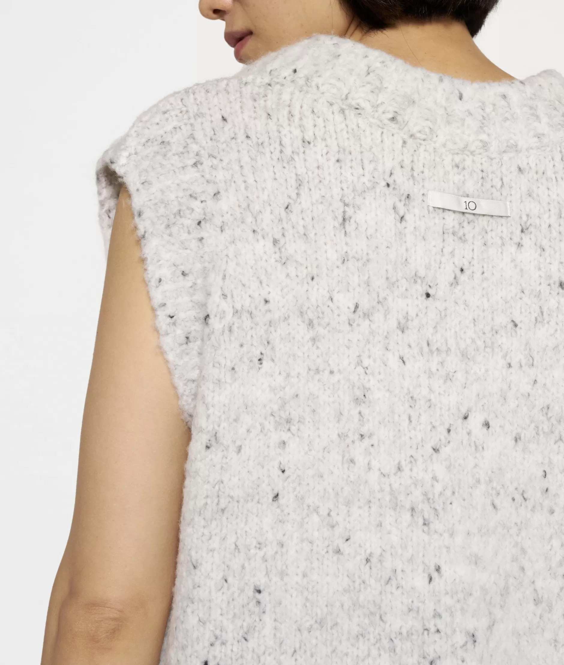 Maglione Elegante Donna 10DAYS - Scollatura a V con Design Spencer Melee, Morbido e Versatile per Stil Casual