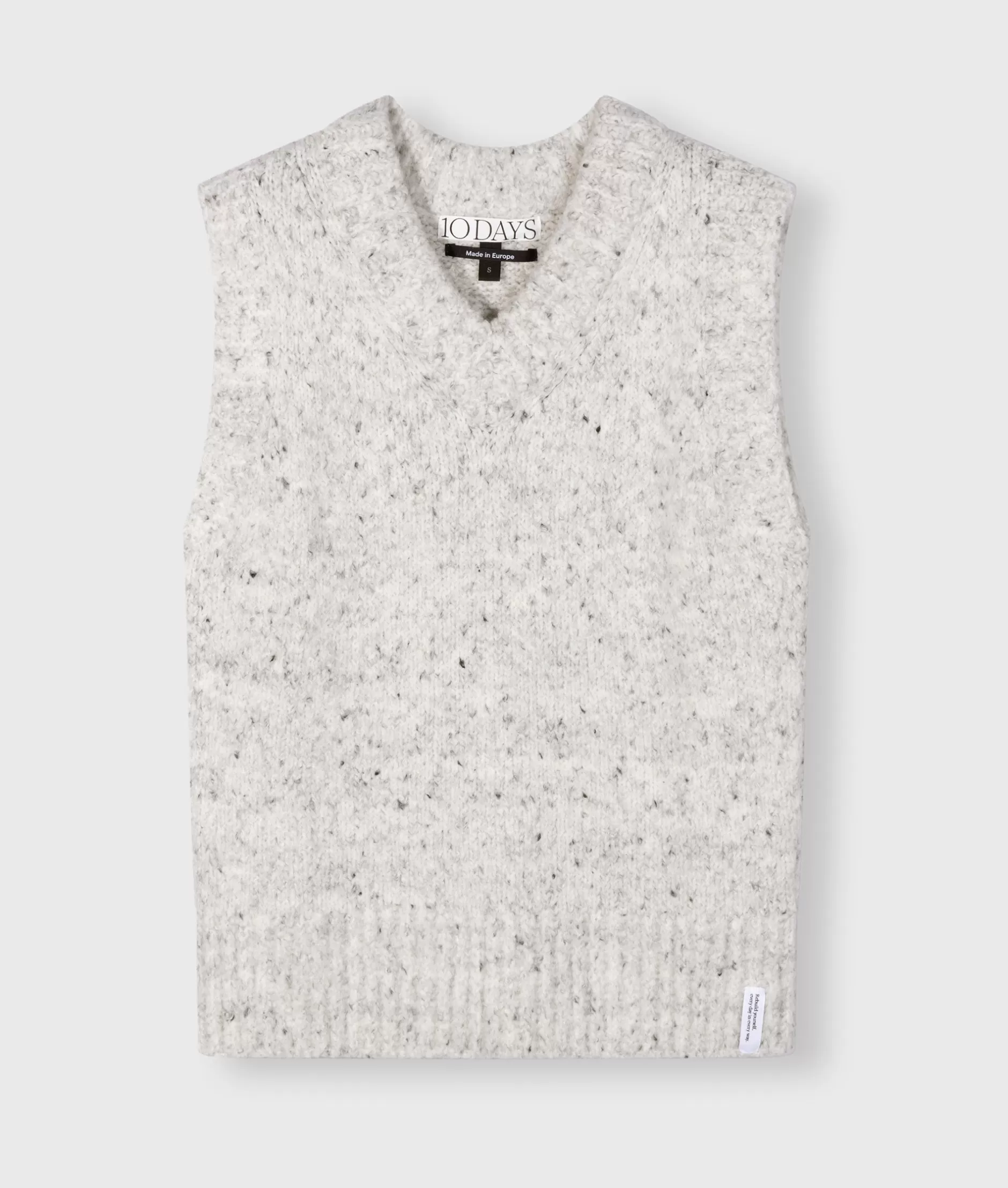 Maglione Elegante Donna 10DAYS - Scollatura a V con Design Spencer Melee, Morbido e Versatile per Stil Casual