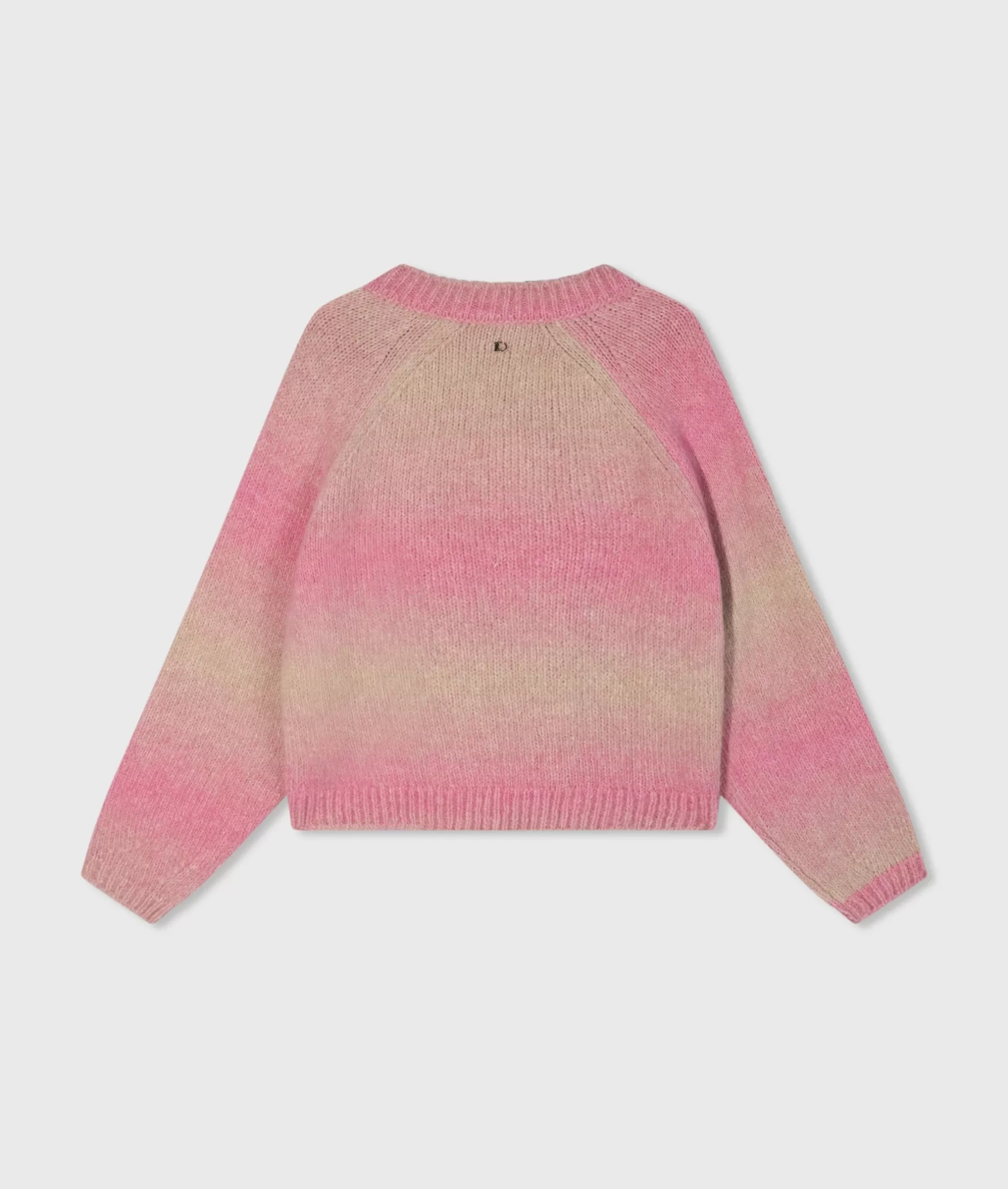 Maglione Donna 10DAYS con Scollo a V - Lavorazione a Gradiente per un Look Autunnale Elegante