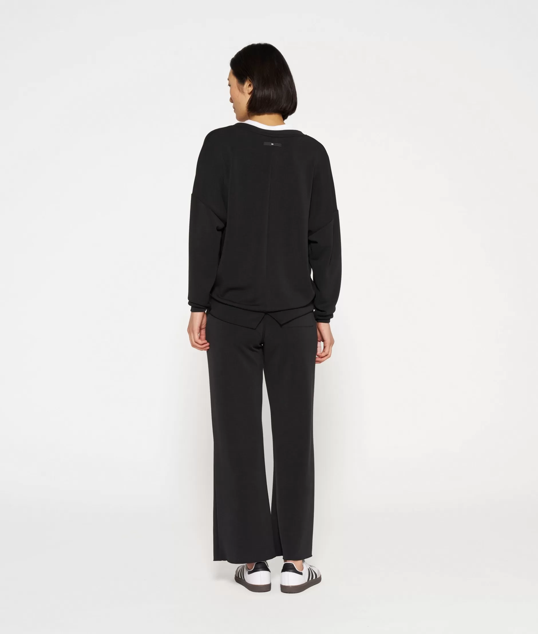 Maglione Scuba Donna 10DAYS - V-Neck Morbido con Design a Giorni Alternati