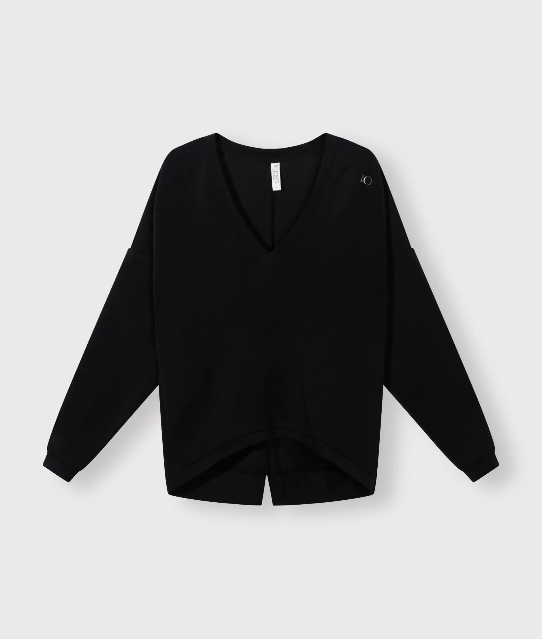 Maglione Scuba Donna 10DAYS - V-Neck Morbido con Design a Giorni Alternati