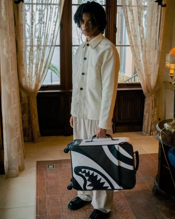 Sprayground Valigia Cabina Premium: Design Esclusivo per Viaggiatori VIP - Bagaglio da Viaggio Elegante con Stile Jet-Setter