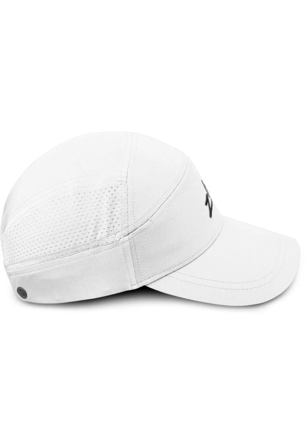 Copricapo estivo elegante in cotone bianco per donna - Accessorio moda mare e piscina