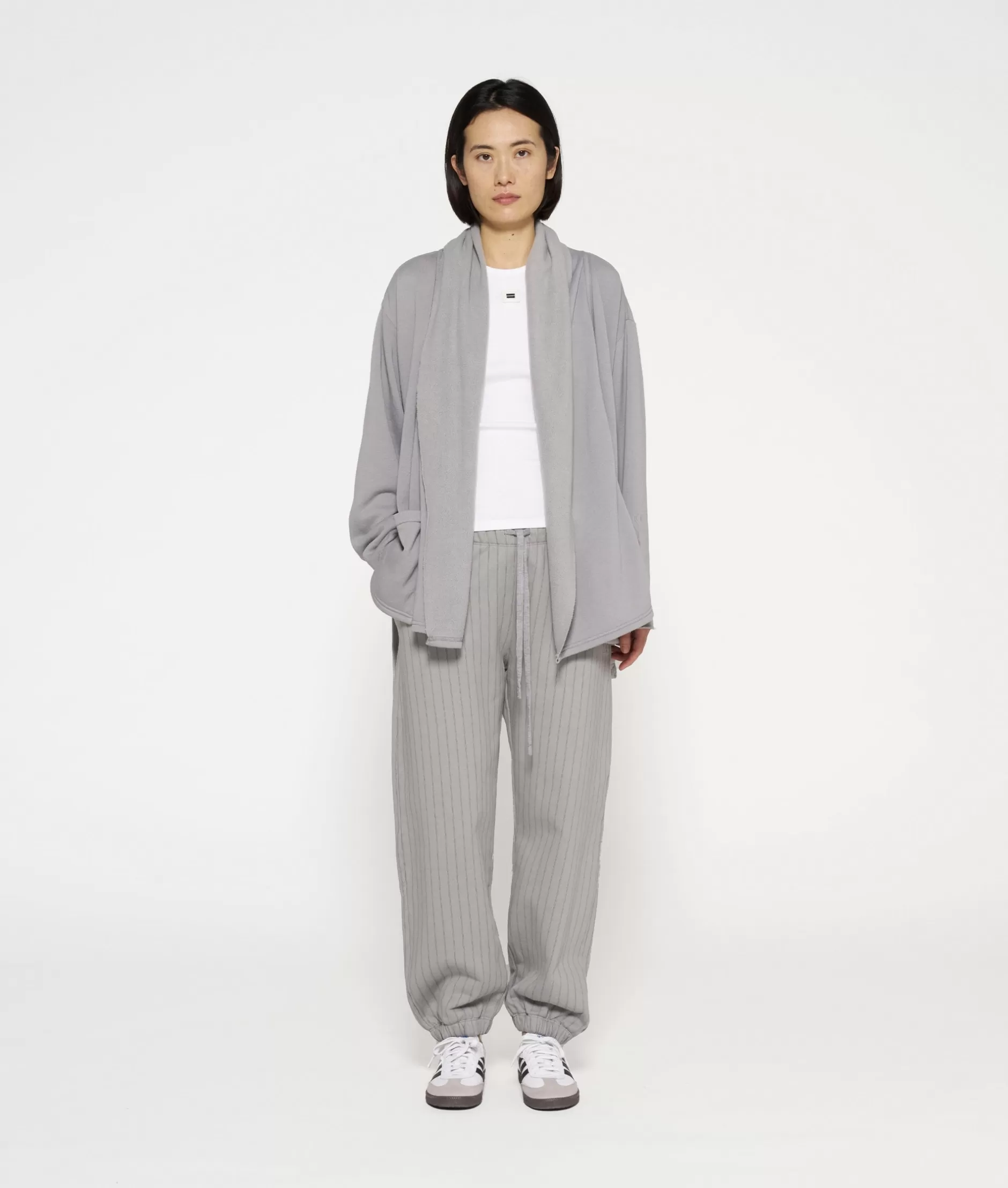 Elegante giacca donna 10 giorni - blazer trasformabile in cardigan wellness con tessuto termoregolante