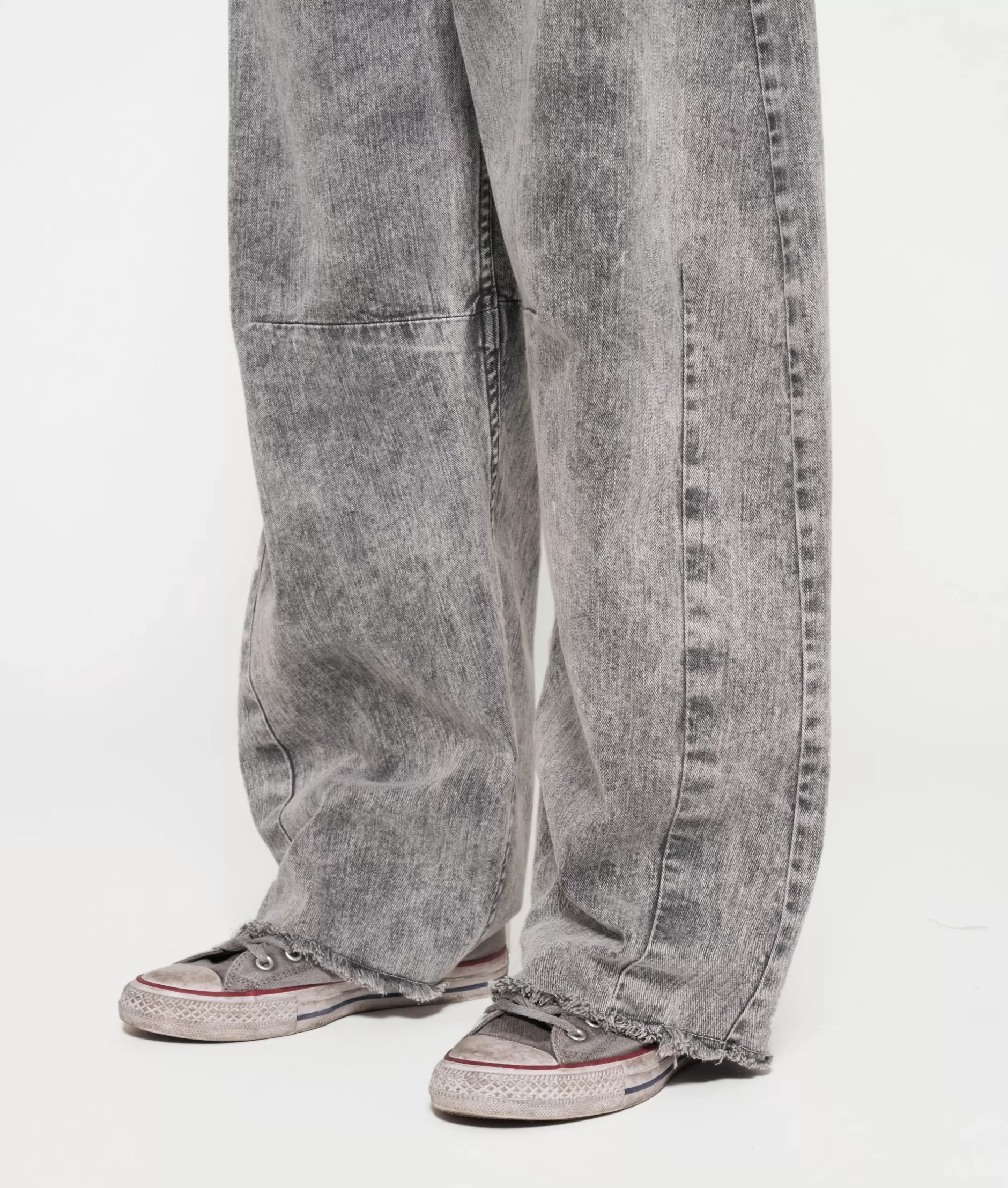 Jeans Donna Stile Cowboy 10DAYS - Pantaloni a Vita Alta con Finiture Lavate, Moda Casual e Vestibilità Perfectta per Tutto il Giorno