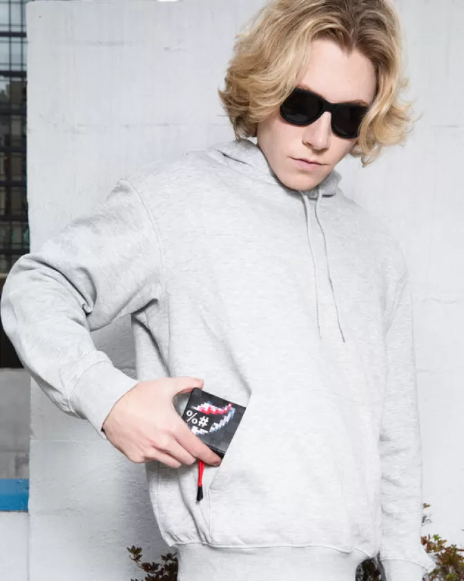 Portafoglio Sprayground Shark con Stampa 'Ma Che Diamo!' - Design Audace e Funky
