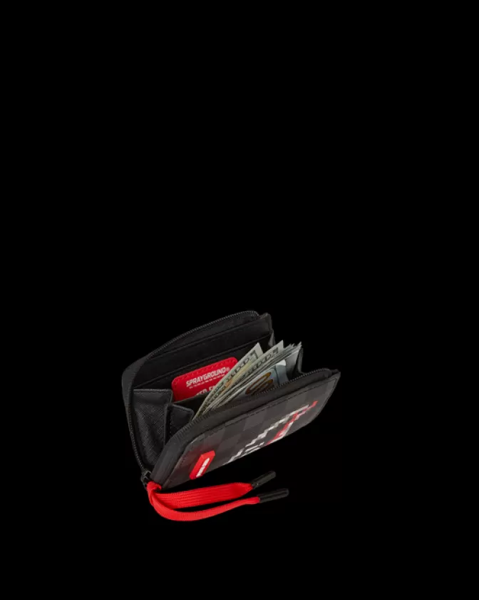 Portafoglio Sprayground Shark con Stampa 'Ma Che Diamo!' - Design Audace e Funky