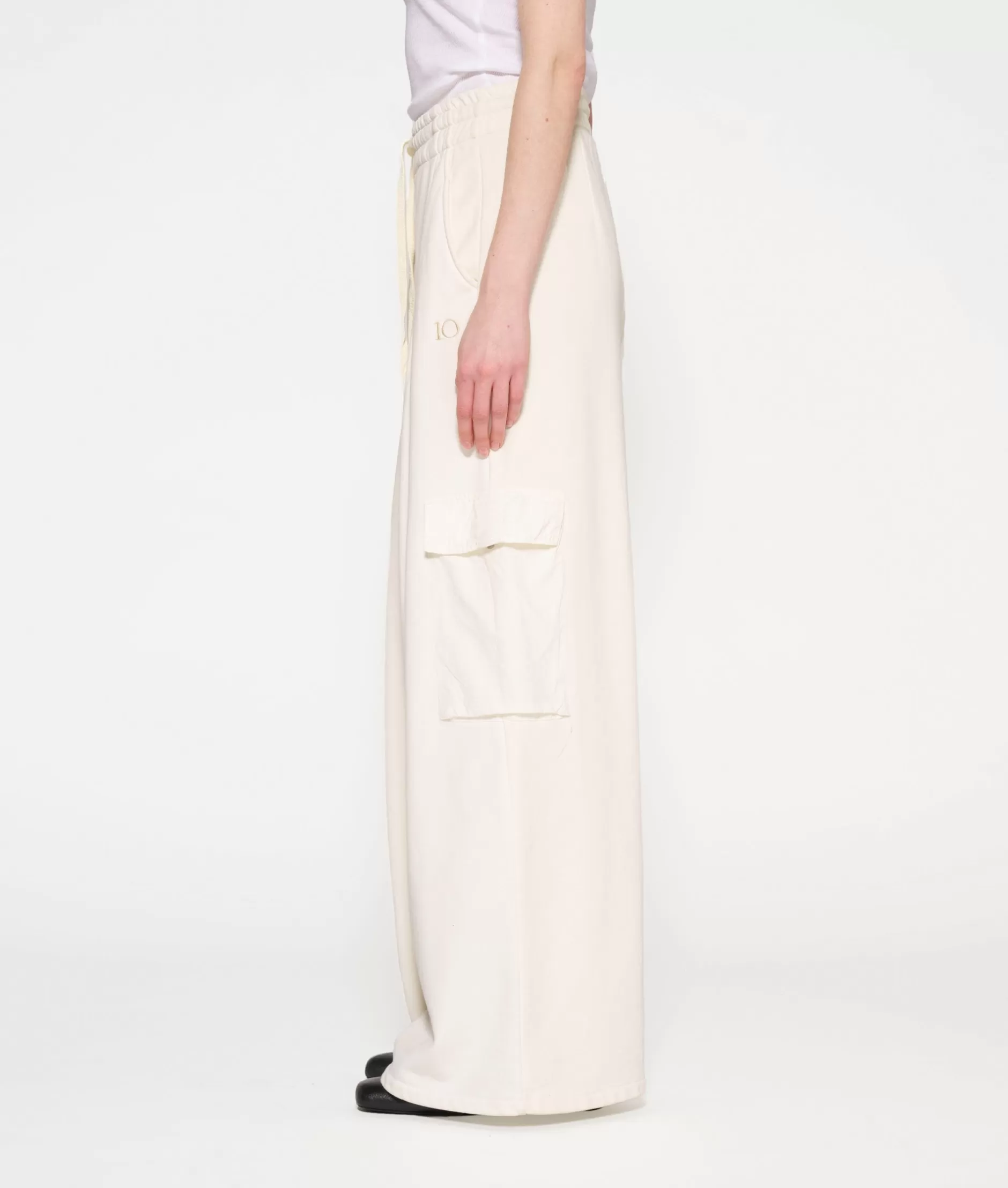 Pantaloni Cargo Donna 10DAYS: Taglio Oversize con Tasche Funzionali e Stile Casual Chic - Comfort Moderno per Tutto il Giorno