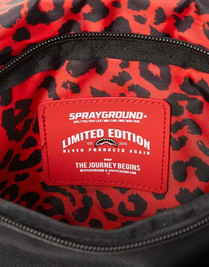 Borsa a tracolla Sprayground con ali stilizzate - Modello urban chic per look dinamici

(：，