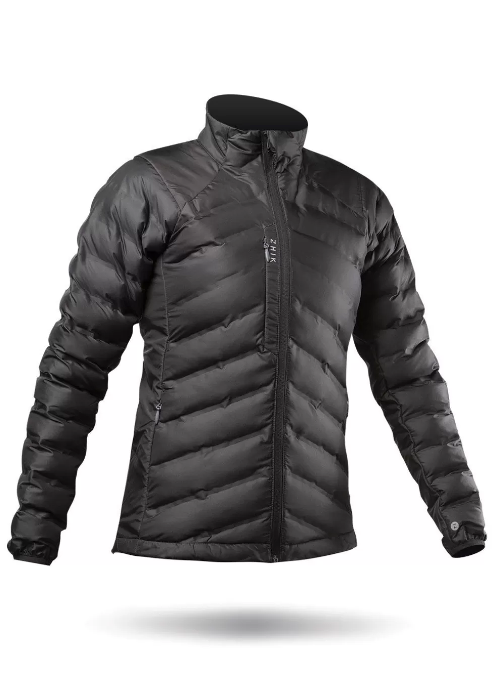 Giacca Termica Donna Elegante Nero Opaco con Isolamento Termico Avanzato e Tessuto Tecnico Impermeabile