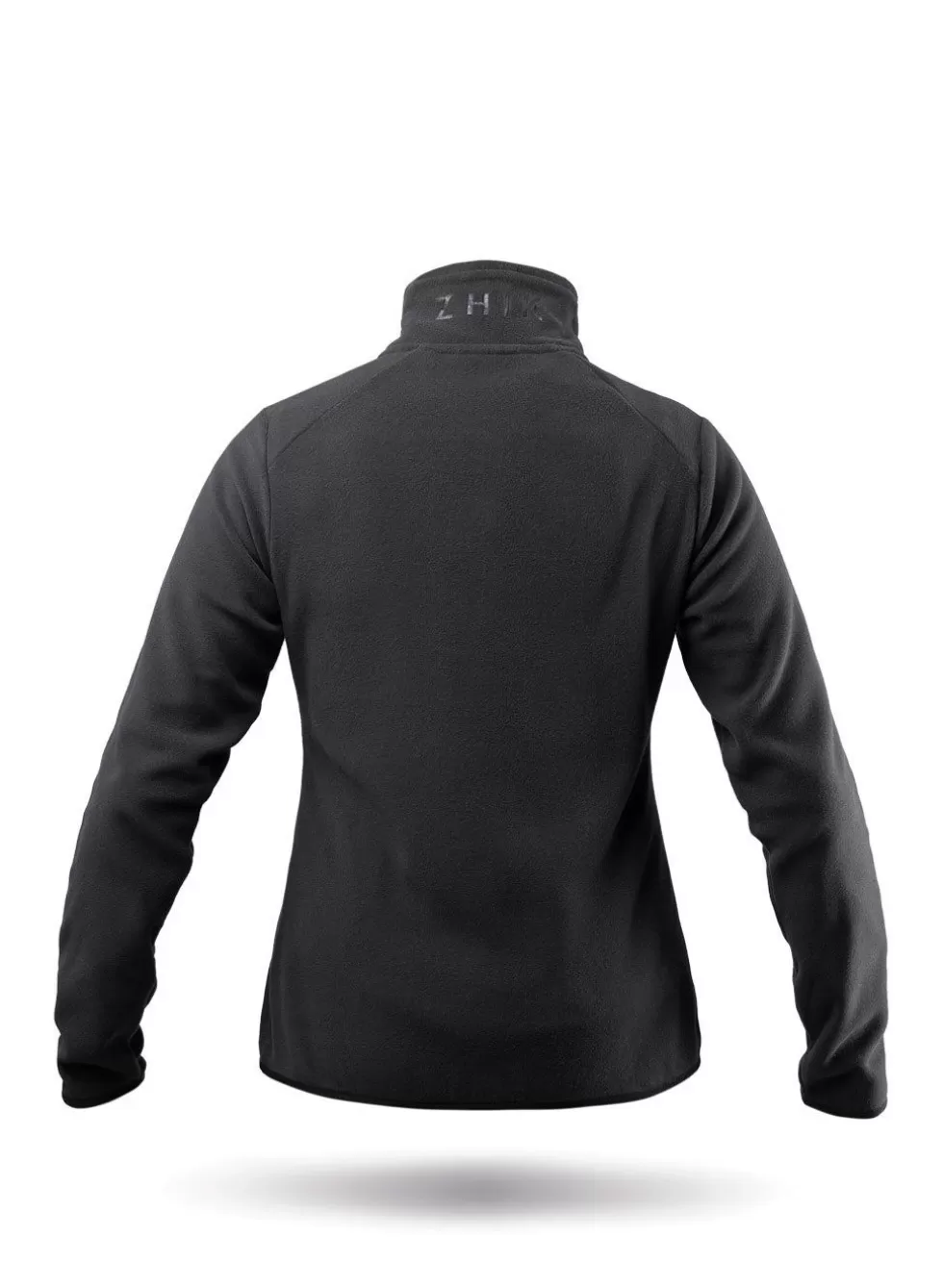 Donna Felpa con Zip Completa Impermeabile - Giacchetto Sportivo Inverno 2024 in Pile Nero