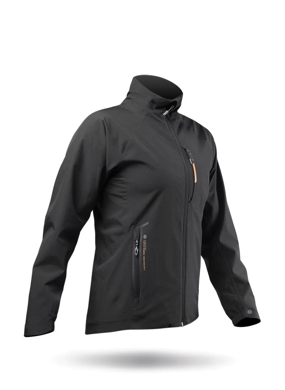 Giacca Impermeabile Donna per la Pesca Costiera - Nero Assoluto, Modello INS-100 con Prezzo Accessibile
