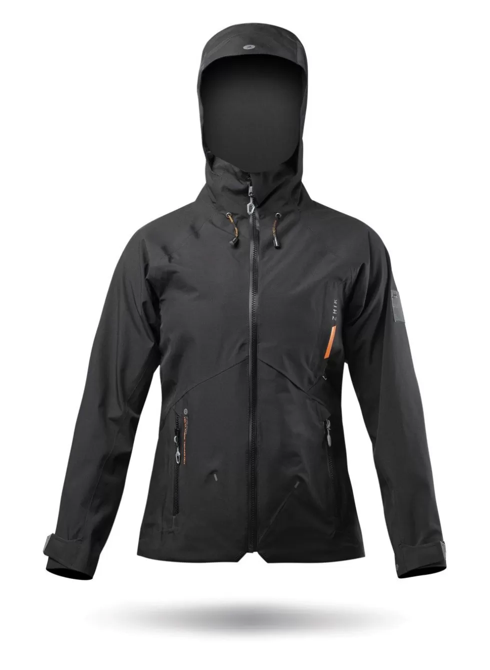 Giacca Invernale Donna Ins200 - Impermeabile Nera con Cappuccio, Offerta Limitata