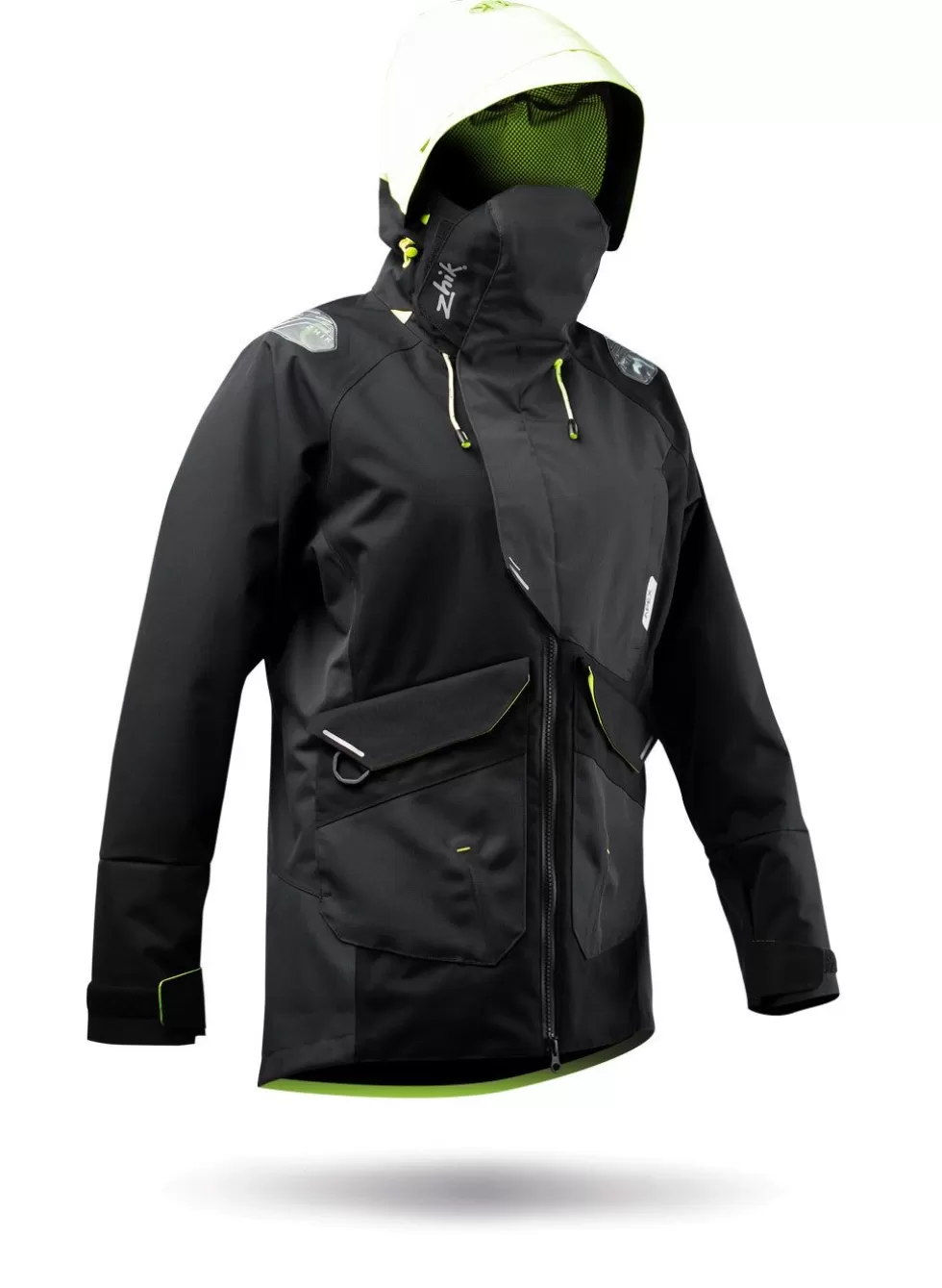 Giacca invernale elegante nera per donna - Modello OFS700 stile costiero, con sconti outlet esclusivi