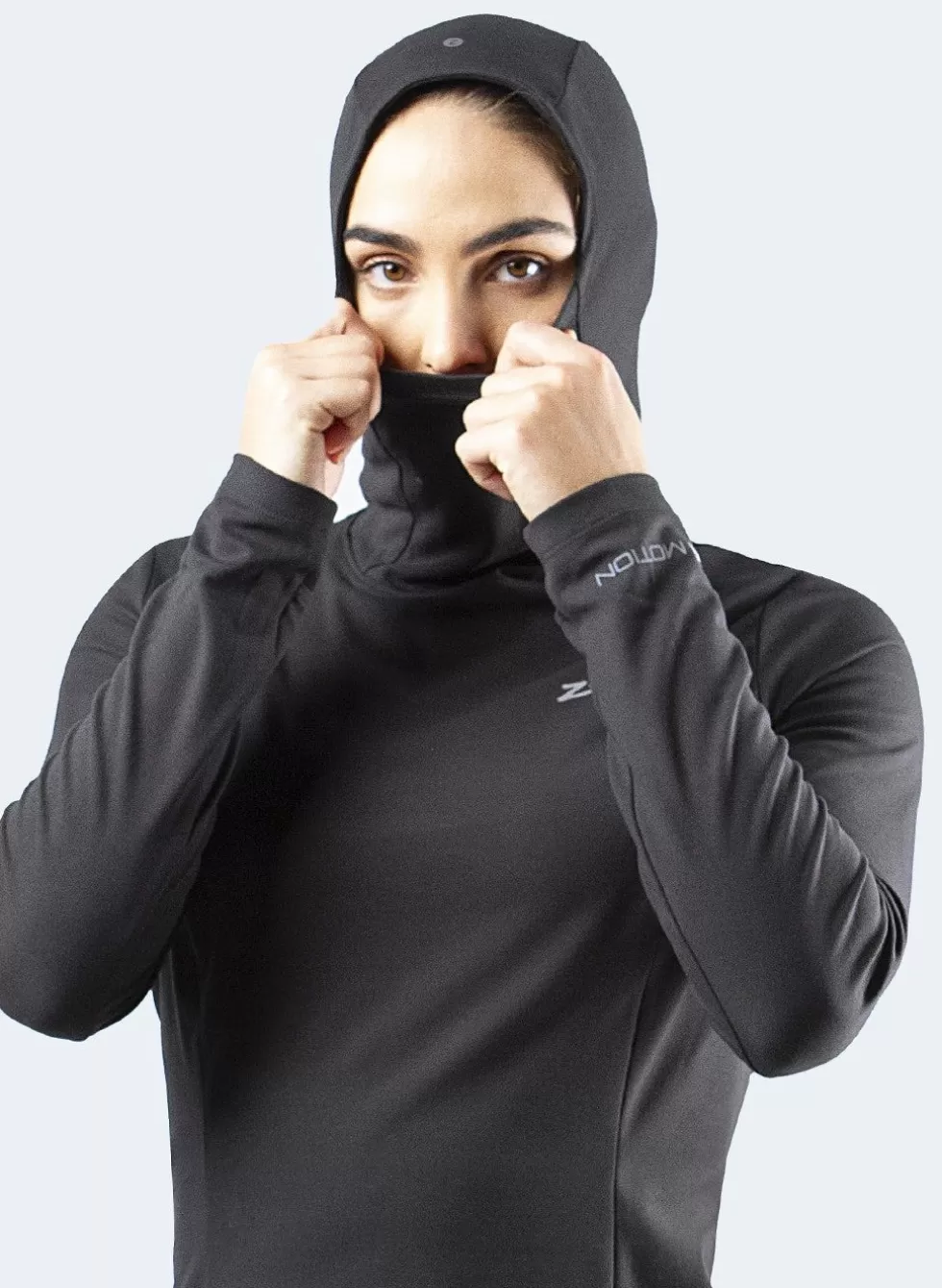 Sconti Imperdibili - Felpa con Cappuccio Sportiva in Nero per Donna, Morbida e Confortevole