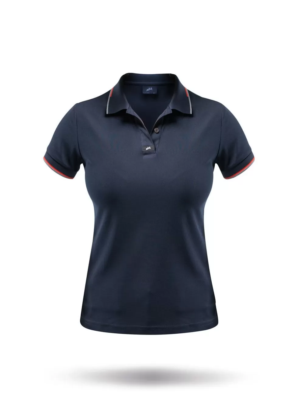 Saldi Esclusivi: Maglia Polo Elegante per Donna - Blu Marino, Design Moderno e Confortevole
