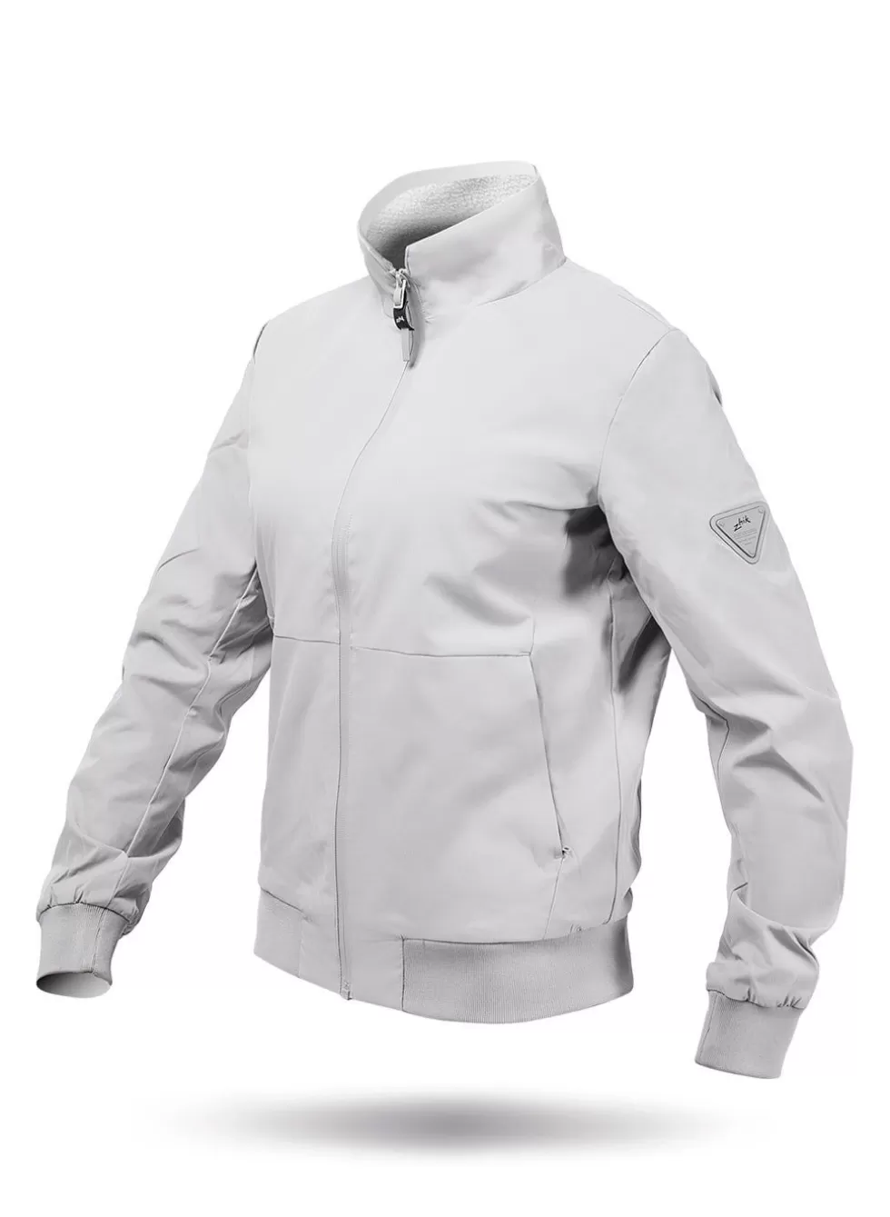 Giubbotto Donna in Felpa Termica Platino - Modello Aviator Elegante con Sconto Imperdibile