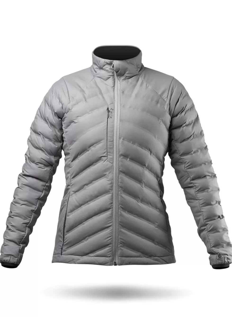 Donna Elegante Giacca Termica con Rivestimento in Platino - Piumino Isolato Invernale Confortevole per Stile Urbano